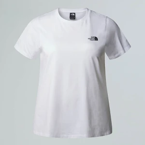 The North Face Damski T-shirt Simple Dome Plus Size Tnf White Rozmiar 1X female