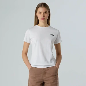 The North Face Damski T-shirt Simple Dome Tnf White Rozmiar S female