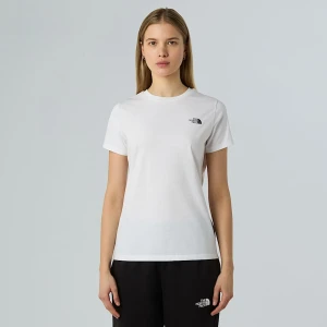 The North Face Damski T-shirt Simple Dome Tnf White Rozmiar S female