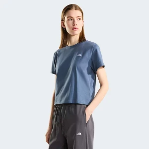 The North Face Damski T-shirt Tnf Essential Simple Dome Cutie Granite Grey Rozmiar L female