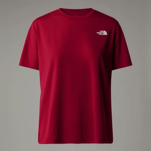 The North Face Damski T-shirt Topographic Foundation Beetroot Rozmiar L female