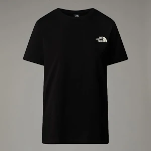 The North Face Damski T-shirt Topographic Tnf Black Rozmiar M female