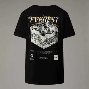 The North Face Damski T-shirt Topographic Tnf Black Rozmiar M female