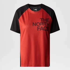 The North Face Damski T-shirt Trailjammer Auburn Glaze-tnf Black Rozmiar M female