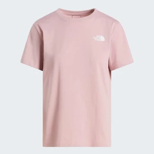 The North Face Damski T-shirt Vertical Tnf Metal Pink Rozmiar M female