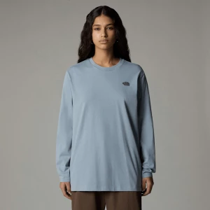 The North Face Damski T-shirt Z Długim Rękawem Natural Dye Smoked Pearl Natural Dye Rozmiar XS female