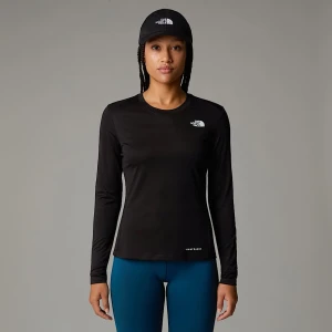 The North Face Damski T-shirt Z Długim Rękawem Shadow Tnf Black Rozmiar M female