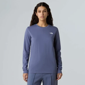 The North Face Damski T-shirt Z Długim Rękawem Simple Dome Twilight Galaxy Rozmiar XS female