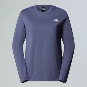 The North Face Damski T-shirt Z Długim Rękawem Simple Dome Twilight Galaxy Rozmiar XS female
