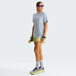 The North Face Damski T-shirt Z Grafiką Bitmap Silhouette Frost Grey Rozmiar S female