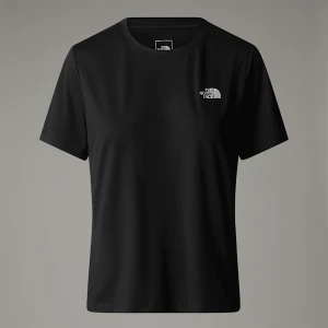 The North Face Damski T-shirt Z Grafiką Flex Tnf Black Rozmiar M female