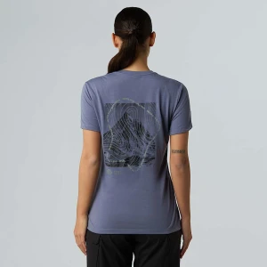 The North Face Damski T-shirt Z Grafiką Foundation Half Dome Twilight Galaxy Rozmiar L female