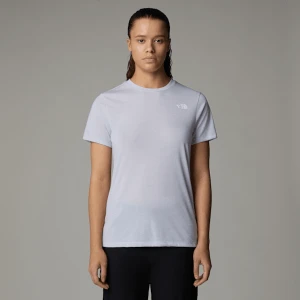 The North Face Damski T-shirt Z Pionową Grafiką Foundation Mystic Haze Rozmiar XS female