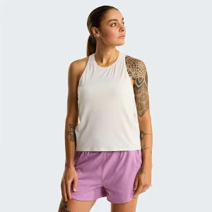 The North Face Damski Top Bez Rękawów Jaida White Dune Light Heather Rozmiar XS female