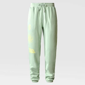 The North Face Damskie Joggersy Polarowe Half Dome Misty Sage-snow Rozmiar XS female