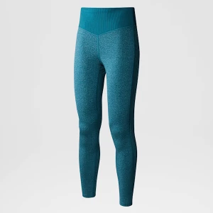 The North Face Damskie Legginsy 7/8 Dune Sky Blue Coral Heather Rozmiar L female