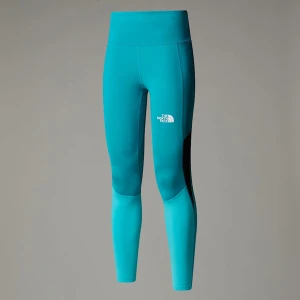 The North Face Damskie Legginsy Do Biegów Trailowych Deep Teal-galactic Blue Rozmiar  female