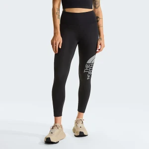 The North Face Damskie Legginsy Z Grafiką Flex 25" Tnf Black Rozmiar female