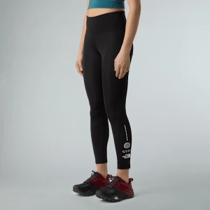 The North Face Damskie Legginsy Z Grafiką Flex 63,5 Cm Tnf Black Rozmiar  female