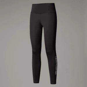 The North Face Damskie Legginsy Z Wysokim Stanem I Grafiką Flex Tnf Black Rozmiar S female