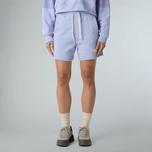 The North Face Damskie Luźne Szorty Terry Purple Mint Rozmiar  female