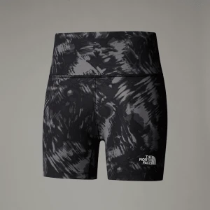 The North Face Damskie Obcisłe Szorty Z Nadrukiem Flex 13 Cm Tnf Black Waterfall Print Rozmiar  female
