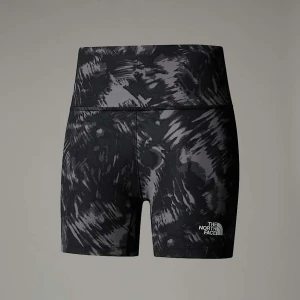 The North Face Damskie Obcisłe Szorty Z Nadrukiem Flex 13 Cm Tnf Black Waterfall Print Rozmiar  female