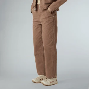 The North Face Damskie Płócienne Spodnie Robocze O Regularnym Kroju Cedar Latte Rozmiar  female