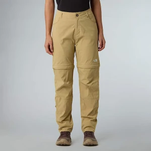 The North Face Damskie Przekształcalne Spodnie O Regularnym Prostym Kroju Exploration Khaki Stone Rozmiar  female