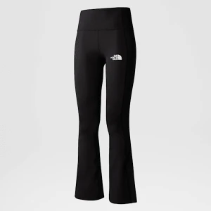The North Face Damskie Rozkloszowane Legginsy Z Dzianiny Poliestrowej Tnf Black Rozmiar L female