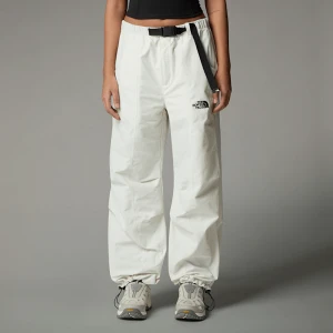 The North Face Damskie Spodnie Z Paskiem O Luźnym Kroju Nse White Dune Rozmiar  female