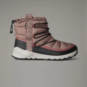 The North Face Damskie Sznurowane Wodoodporne Buty Zimowe Thermoball™ Deep Taupe-tnf Black Rozmiar 36 female