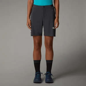The North Face Damskie Szorty O Dopasowanym Zwężanym Kroju Felik Asphalt Grey-tnf Black Rozmiar  female