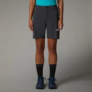 The North Face Damskie Szorty O Dopasowanym Zwężanym Kroju Felik Asphalt Grey-tnf Black Rozmiar  female