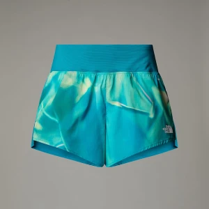 The North Face Damskie Szorty Sunriser 7,62 Cm Galactic Blue Prisms Print Rozmiar  female