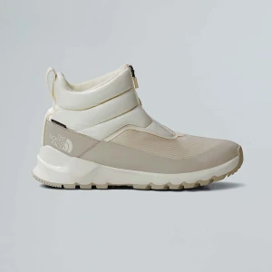 The North Face Damskie Wodoodporne Buty Zimowe Z Zamkiem Błyskawicznym Thermoball™ Progressive Ii Gardenia White-silver Grey Rozmiar 36 female