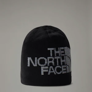 The North Face Dwustronna Czapka Beanie Highline Tnf Black-tnf Black-tnf White Rozmiar Rozmiar uniwersalny male