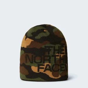 The North Face Dwustronna Czapka Beanie Highline Tnf Black Tnf Camo Print-tnf Black Rozmiar Rozmiar uniwersalny male