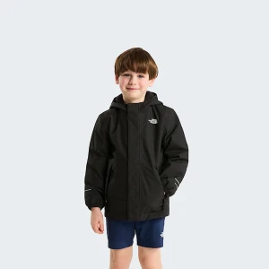 The North Face Dziecięca Ciepła Kurtka Przeciwdeszczowa Antora Tnf Black-tnf Black Rozmiar 7 lat unisex