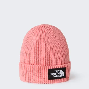 The North Face Dziecięca Czapka Beanie Z Mankietem I Logo Tnf Coral Crush Rozmiar Rozmiar uniwersalny male