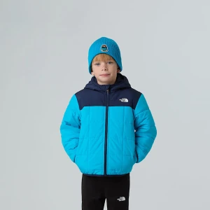 The North Face Dziecięca Dwustronna Kurtka Z Kapturem I Zamkiem Na Całej Długości Shasta Meridian Blue-summit Navy Rozmiar 7 lat unisex