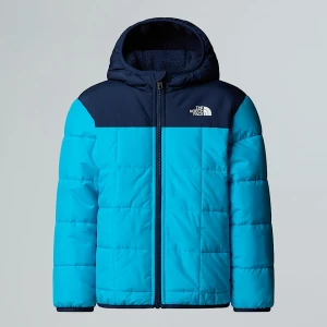 The North Face Dziecięca Dwustronna Kurtka Z Kapturem I Zamkiem Na Całej Długości Shasta Meridian Blue-summit Navy Rozmiar 7 lat unisex