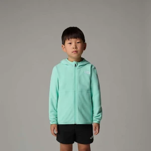 The North Face Dziecięca Kurtka Polarowa Z Kapturem I Zamkiem Na Całej Długości Glacier Bright Foam Rozmiar 4 lat unisex