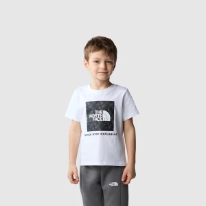 The North Face Dziecięcy T-shirt Z Grafiką Lifestyle Tnf White Rozmiar 2 lat unisex