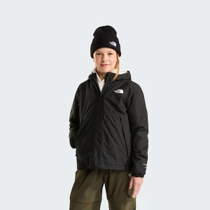 The North Face Dziewczęca Ciepła Kurtka Przeciwdeszczowa Antora Tnf Black-tnf Black Rozmiar M female