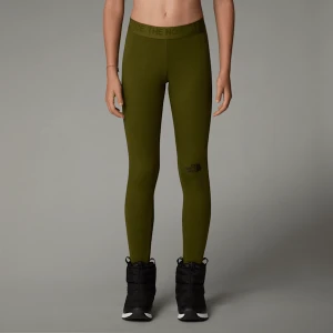 The North Face Dziewczęce Legginsy Everyday Forest Olive Rozmiar L female