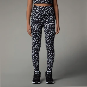 The North Face Dziewczęce Legginsy Never Stop Tnf Black Vector Field Print Rozmiar XL female