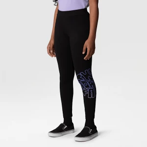 The North Face Dziewczęce Legginsy Z Grafiką Tnf Black Rozmiar M female