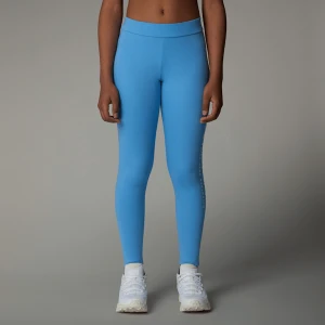 The North Face Dziewczęce Legginsy Z Pionową Grafiką Cornflower Rozmiar XL female