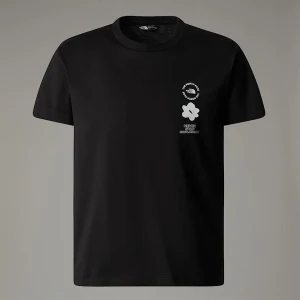The North Face Dziewczęcy Luźny T-shirt Z Grafiką Flower Tnf Black Rozmiar XS female
